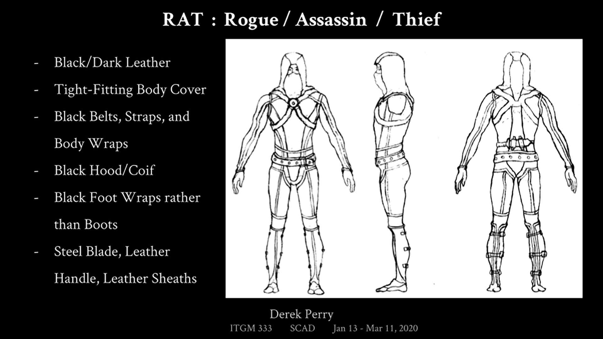 RAT (Rogue Assassin Thief) – Concept